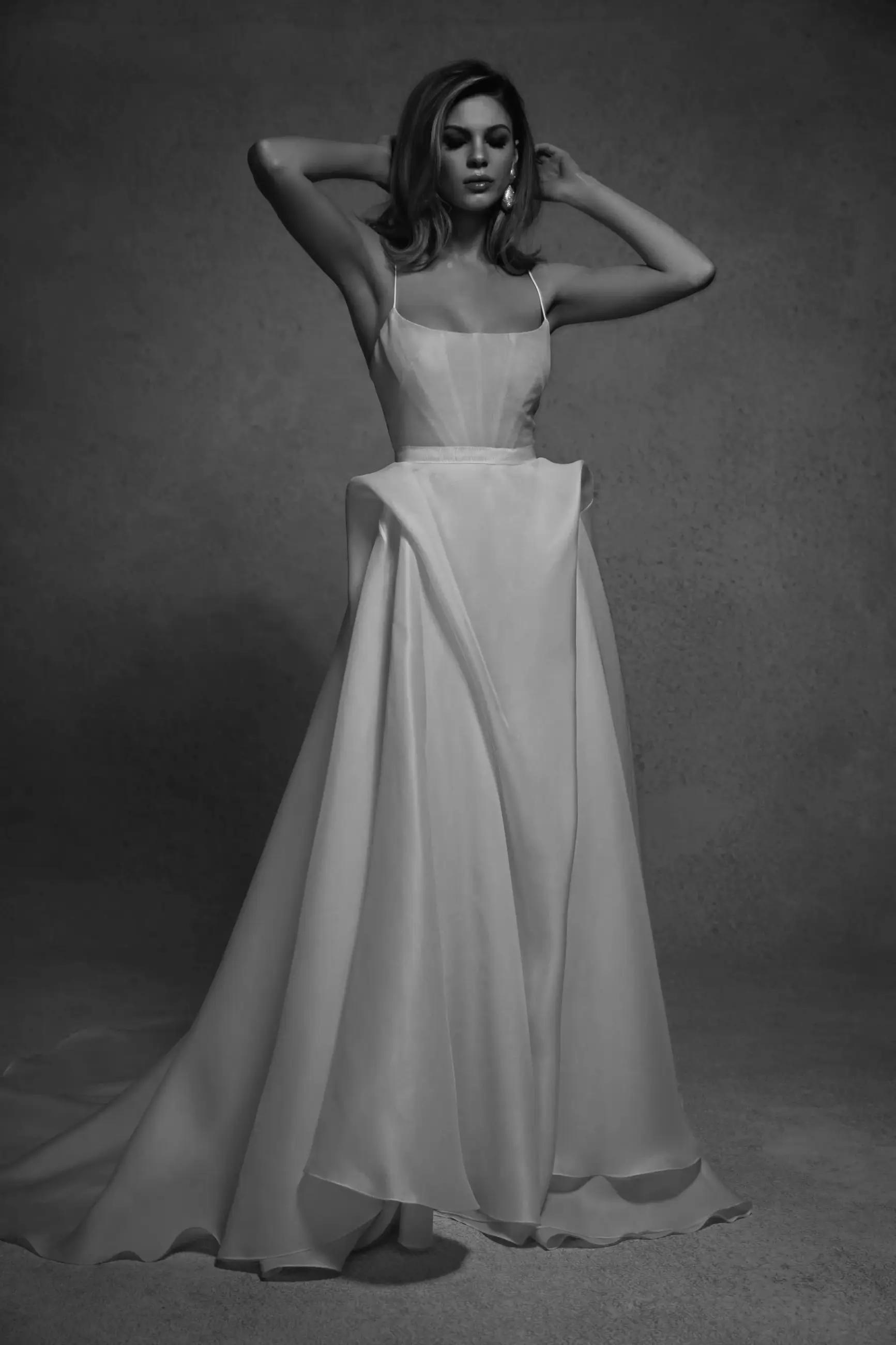 Modern Romance: Discover the Unique Elegance of Sarah Seven Gowns Image